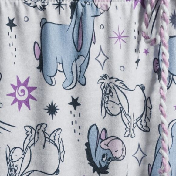 Disney Women’s Eeyore Winnie the Pooh Jogger Sleep Lounge Pants Size XS - Picture 4 of 10